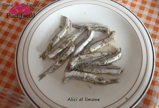 Alici al limone