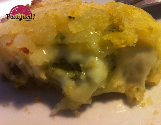 Friggitrice ad Aria : Timballo di zucchine, ricotta e provola