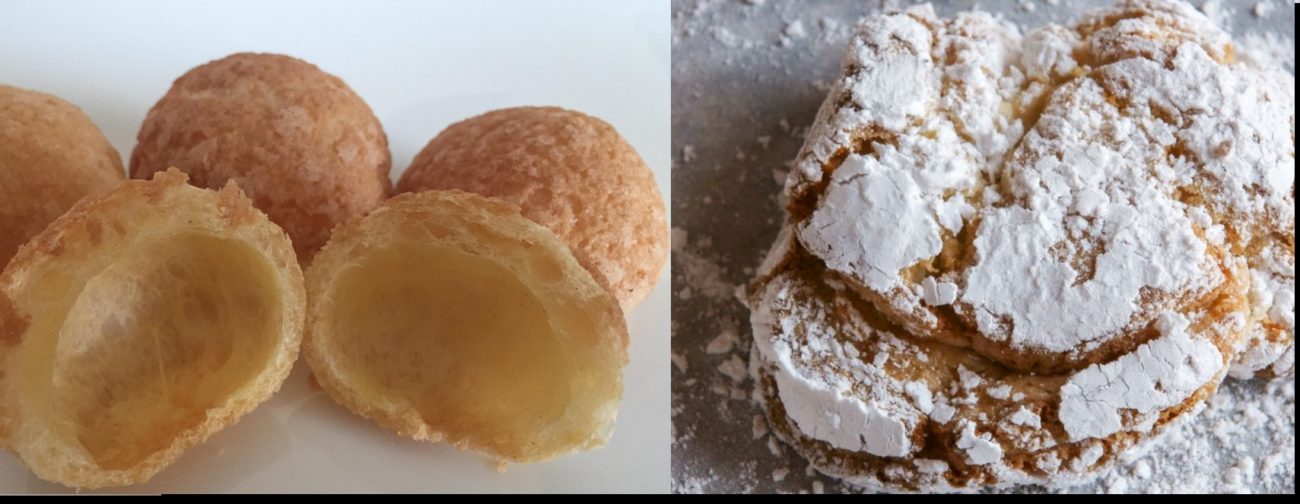 Bigné di Pasta di Mandorle