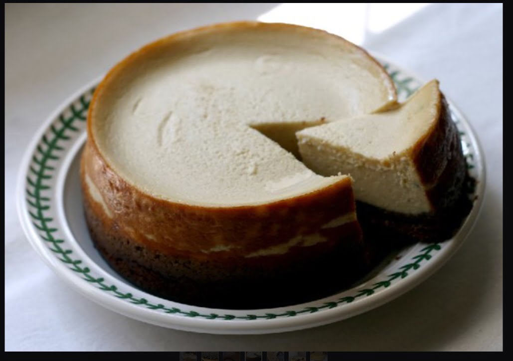 Baked cheesecake salata light al formaggio