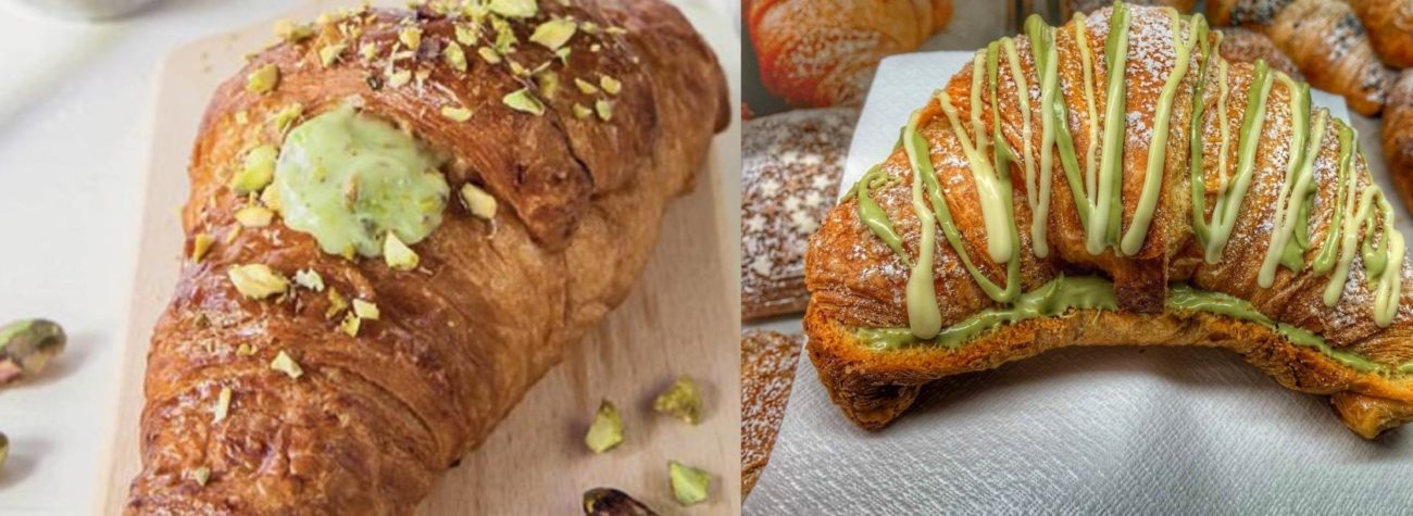 Bimby : Croissant con crema al pistacchio