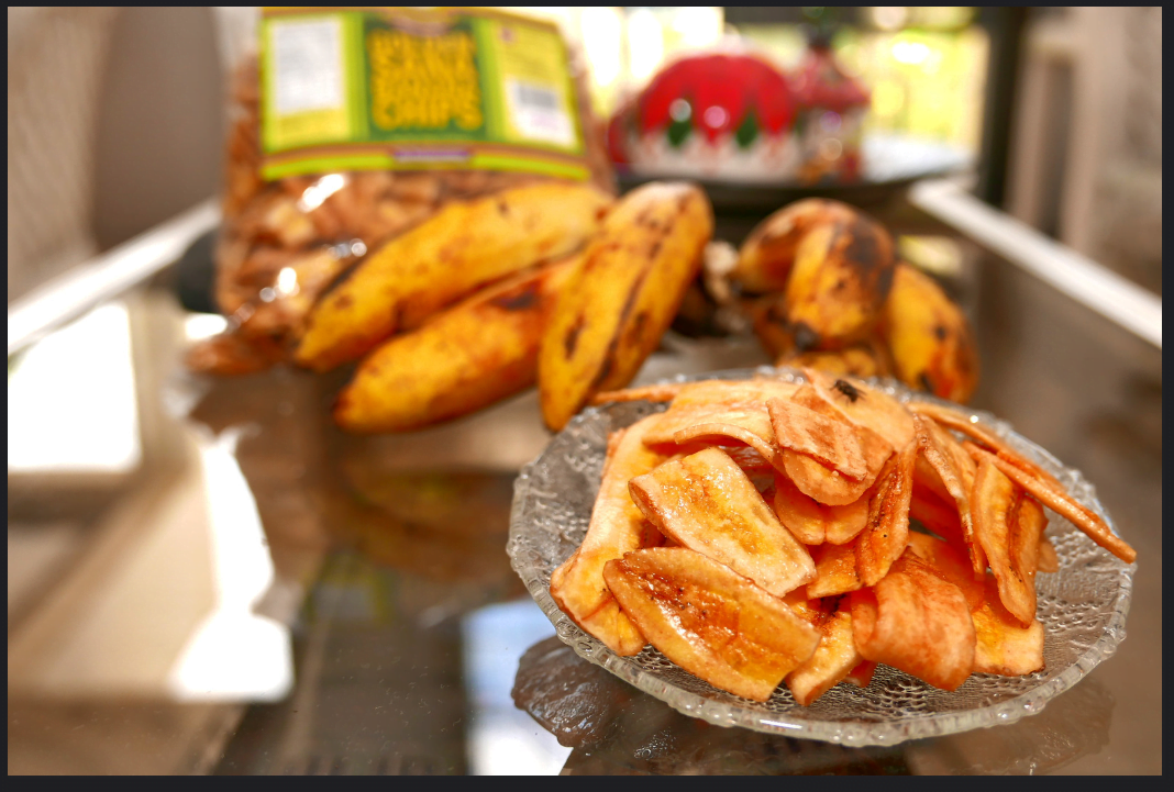 Banana Chips :  croccante come una patatina