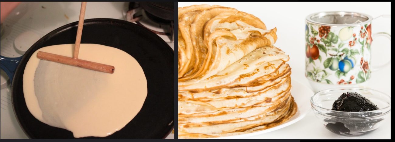 Crepes senza lattosio per chi è intollerante