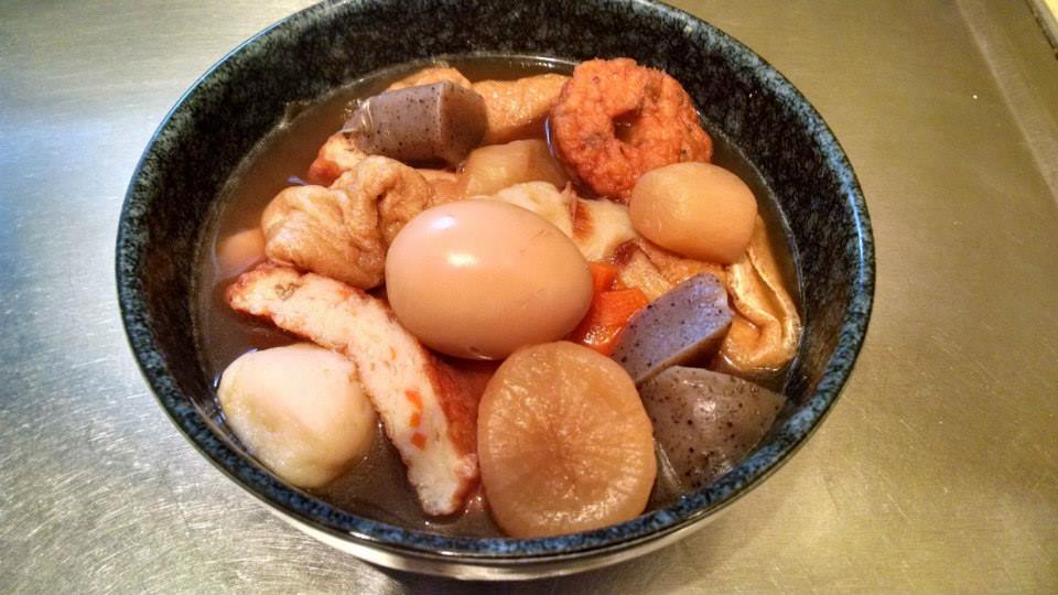 Oden con brodo di tonno