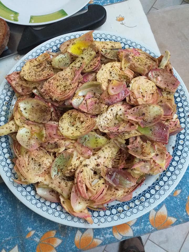 Carciofi Marinati al profumo di limone
