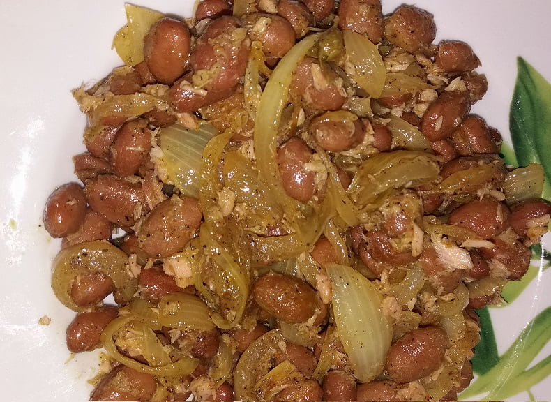 Fagioli e tonno cipollosi