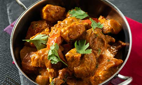 Pollo tikka masala , il pollo indiano al curry