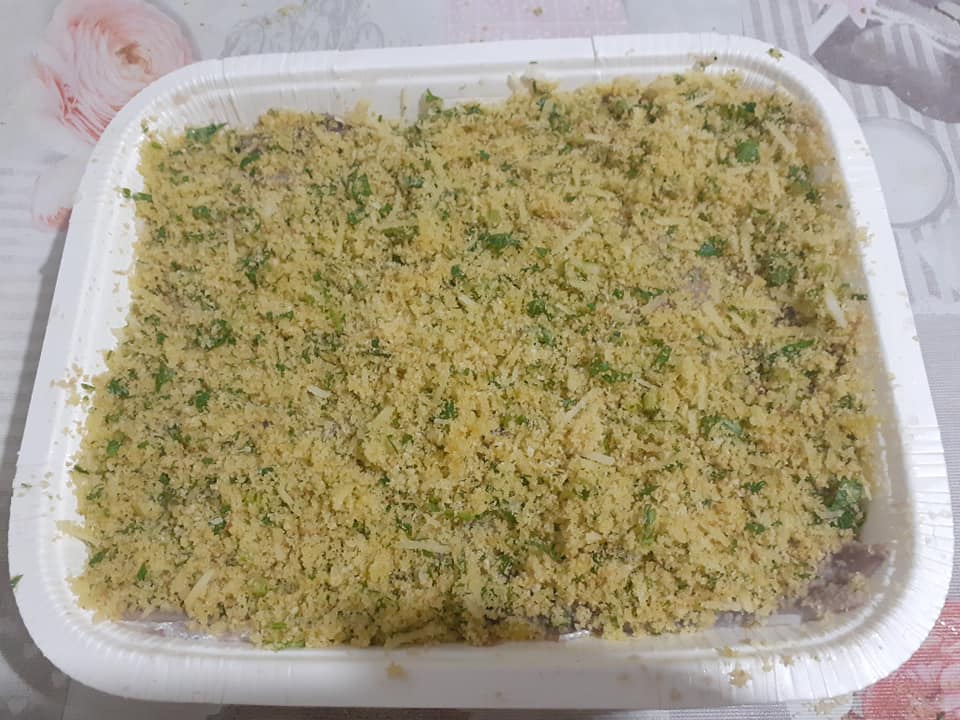 Come preparare al forno le Alici Gratinate