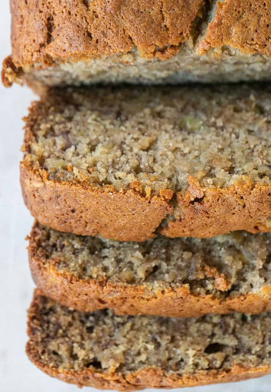 Banana Bread facile e veloce senza lattosio