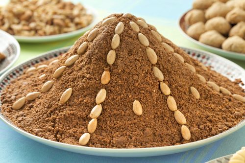 Sellou , il piatto marocchino per grandi festeggiamenti