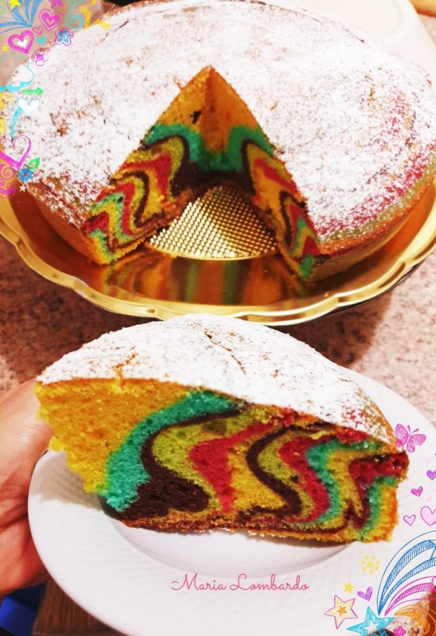 Carnevale: la Torta Arlecchino che piace ai bambini