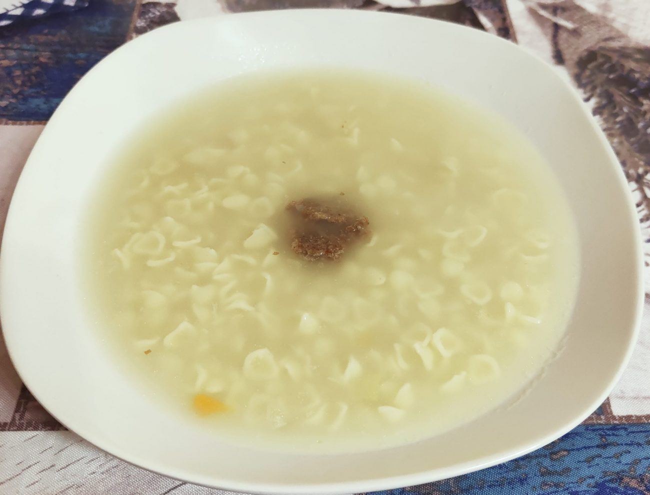FIT: Pastina in brodo e pollo in padella