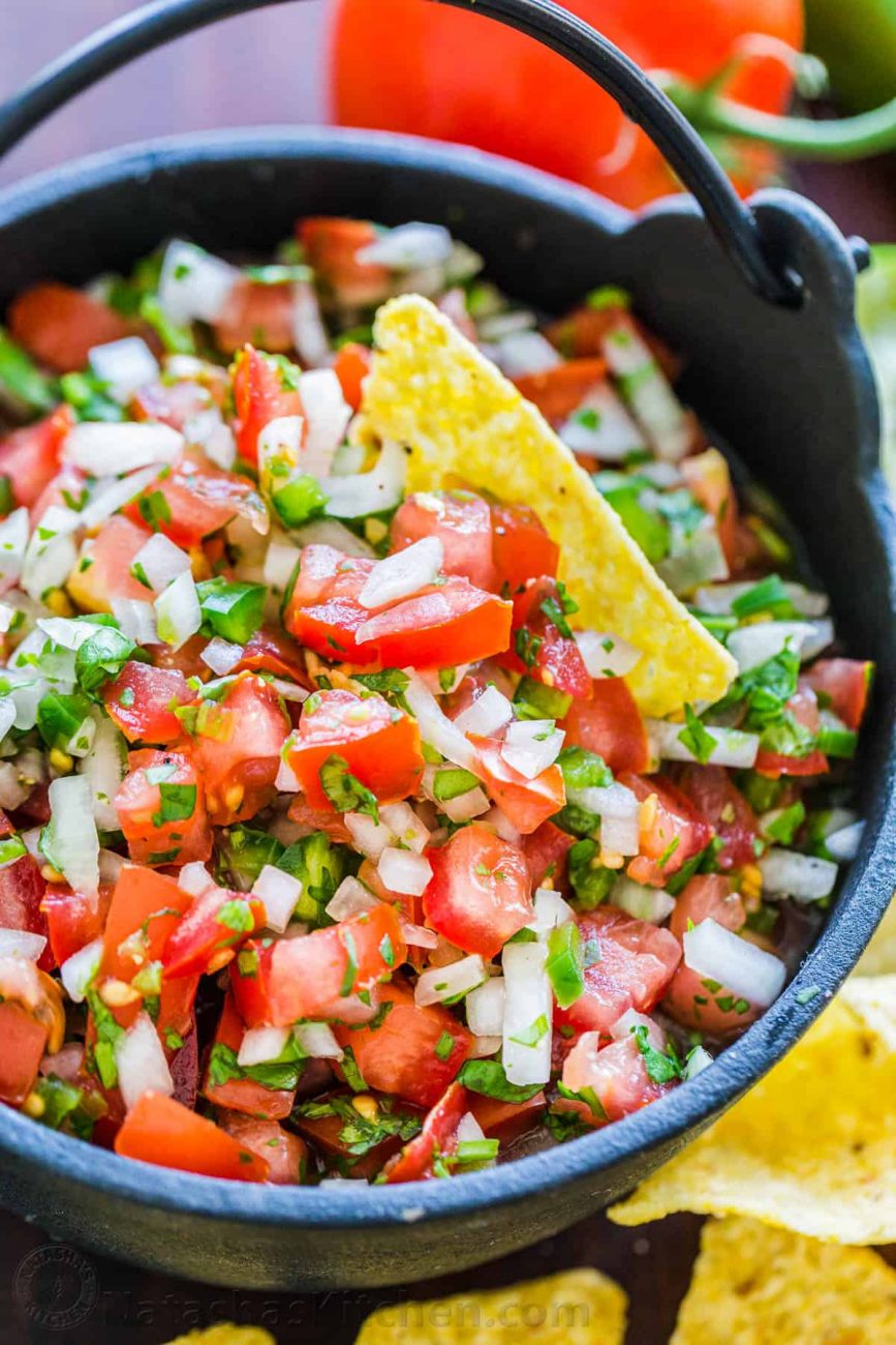 Pico De Gallo, salsa fresca messicana