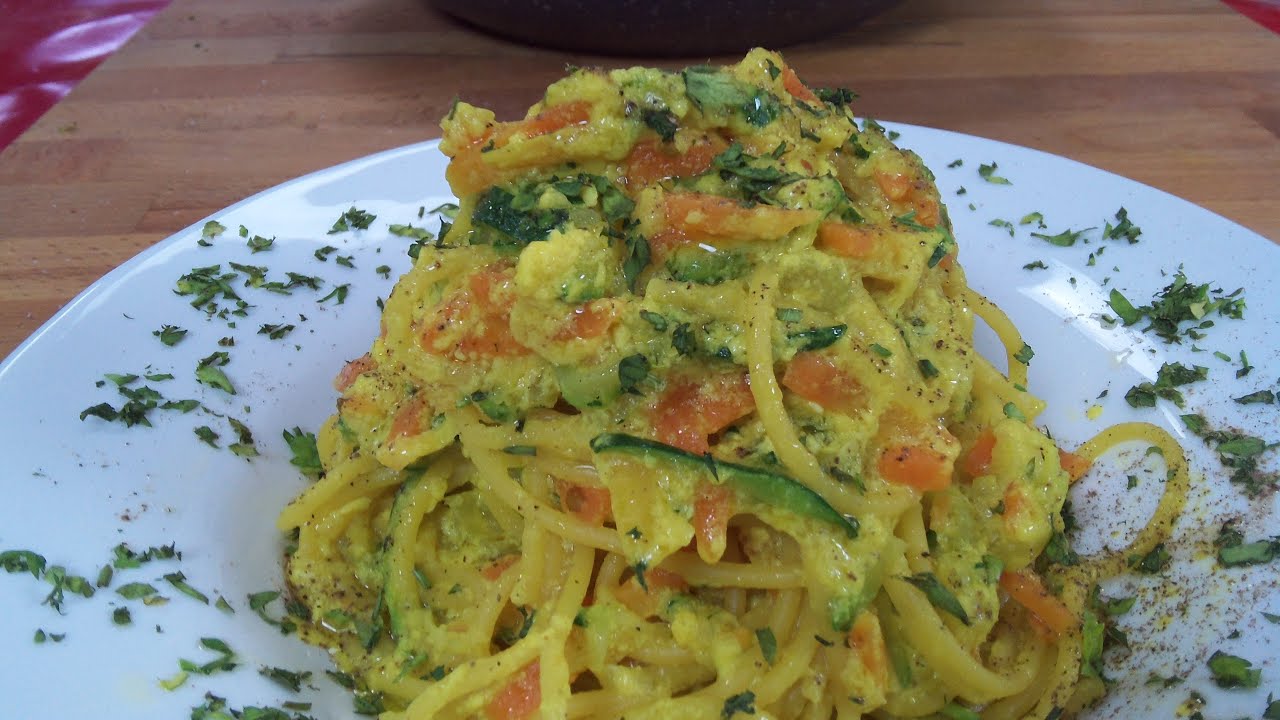 Carbonara Vegetariana Zucchine e Carote
