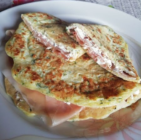 PANCAKE SALATI DI ZUCCHINE