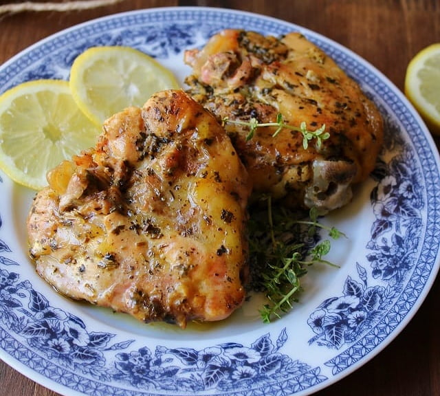 Pollo al timo e paprika